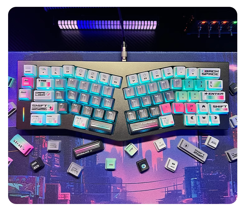 PIIFOX Structure Keycap Set