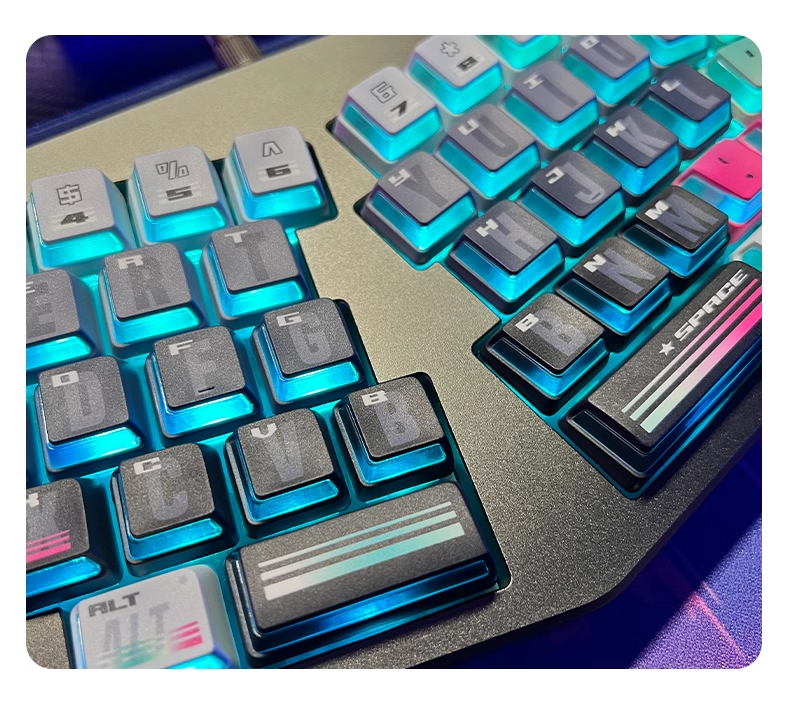 PIIFOX Structure Keycap Set