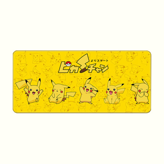 ポケモン ピカチュウ デスクマット XL カスタマイズ可能