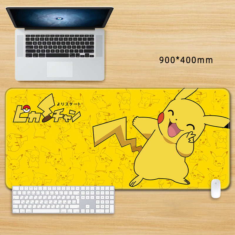 Tapis de bureau Pokemon Pikachu XLarge personnalisable