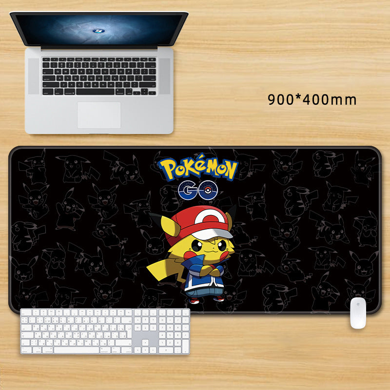 Tapis de bureau Pokemon Pikachu XLarge personnalisable