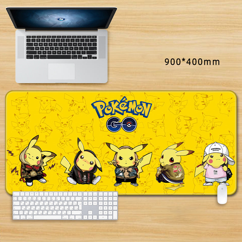 Tapis de bureau Pokemon Pikachu XLarge personnalisable