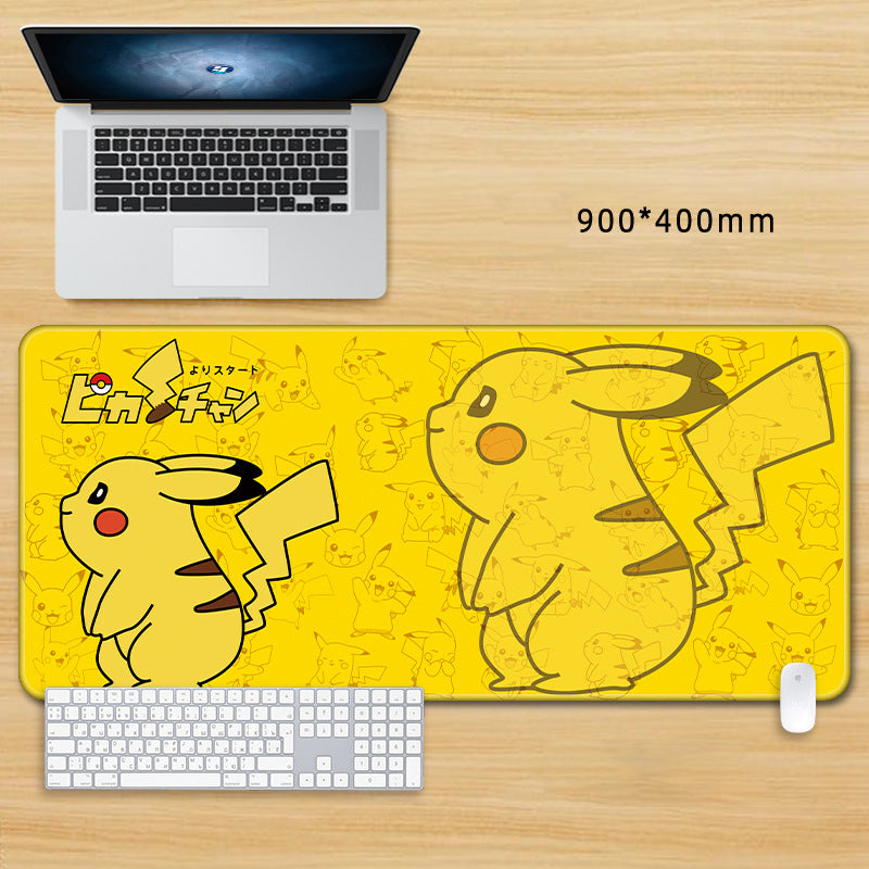 Tapis de bureau Pokemon Pikachu XLarge personnalisable