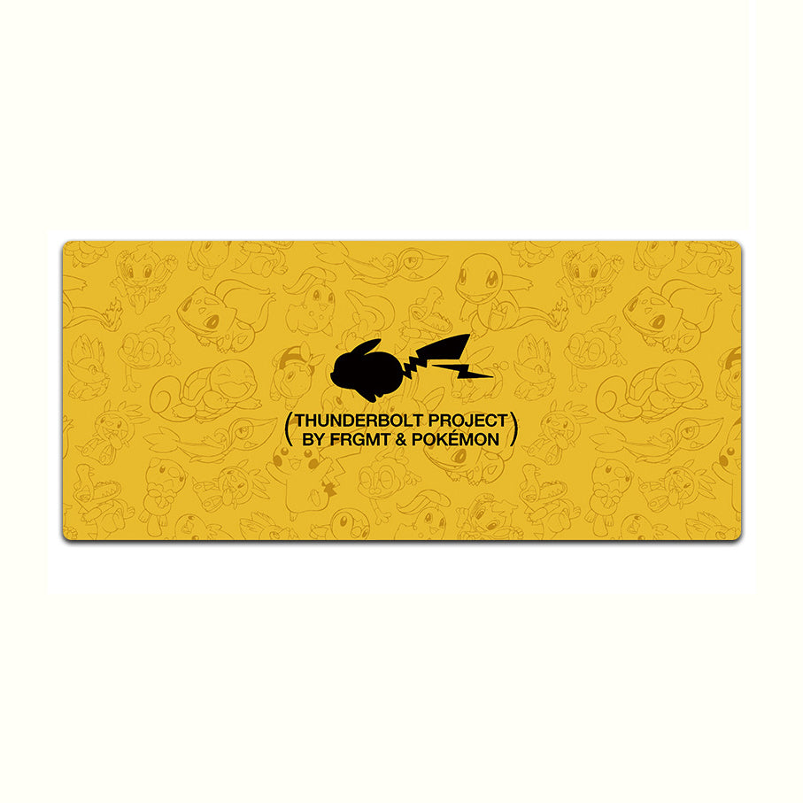 Tapis de bureau Pokemon Pikachu XLarge personnalisable