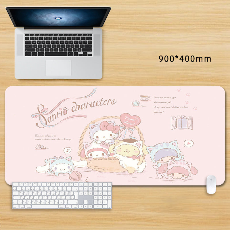 Kawaii Sanrio Friendship Deskmat XLarge Customizable