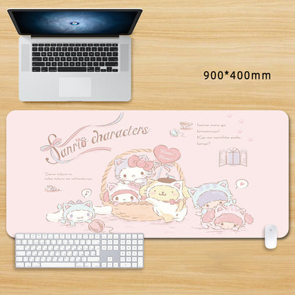 Kawaii Sanrio Friendship Deskmat XLarge Customizable