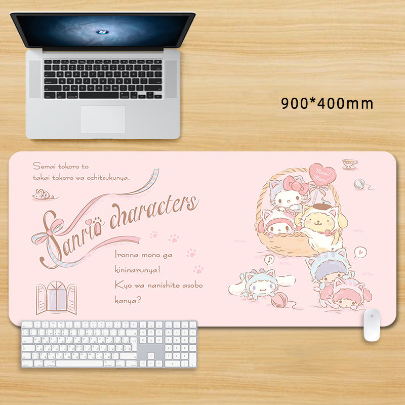 Kawaii Sanrio Friendship Deskmat XLarge Customizable