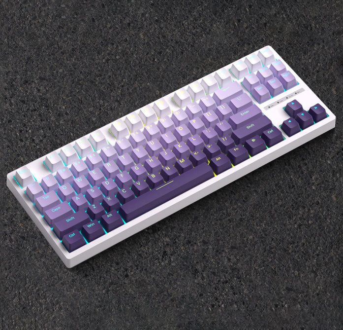 Valentine Double-Shot PBT Gradient Shine-Through Keycap Set