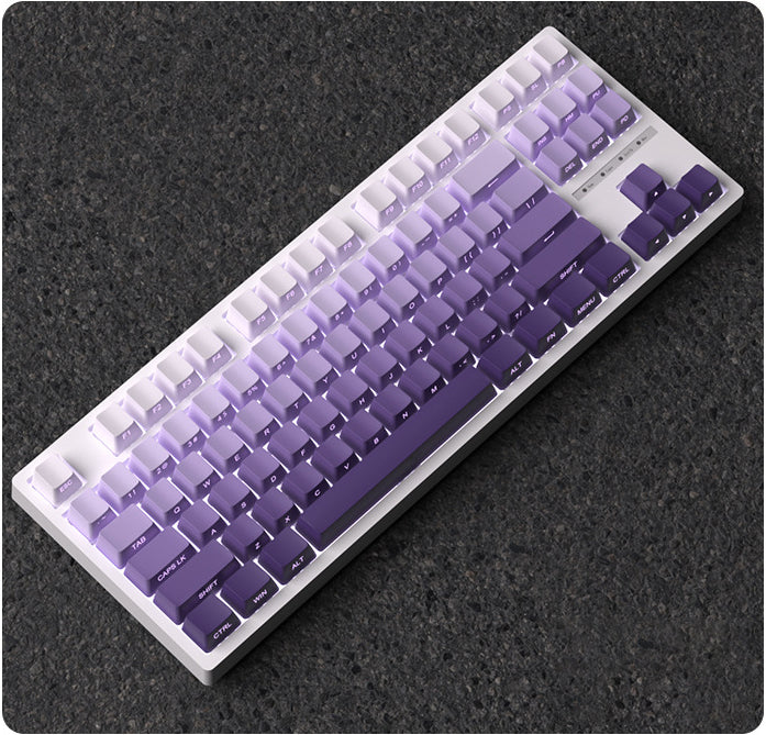 Valentine Double-Shot PBT Gradient Shine-Through Keycap Set