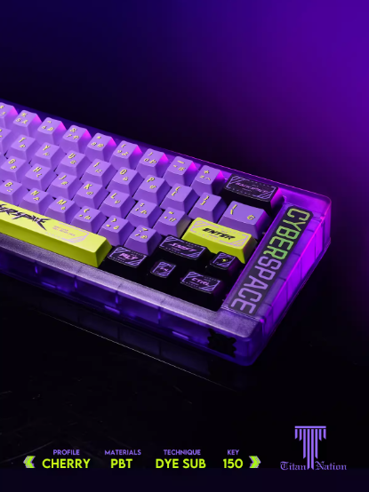 Titan Nation Cyberspace Keycap Set