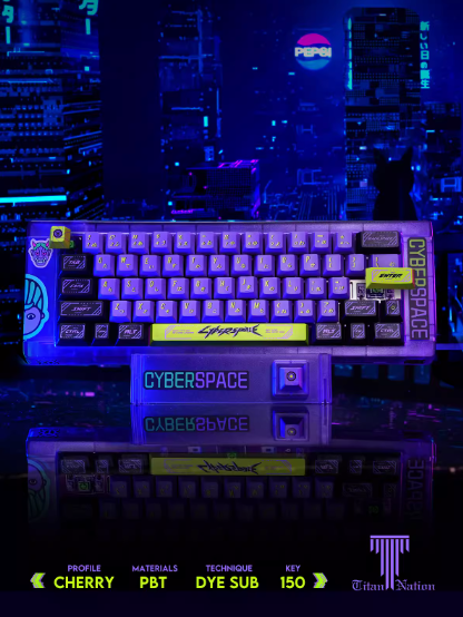 Titan Nation Cyberspace Keycap Set