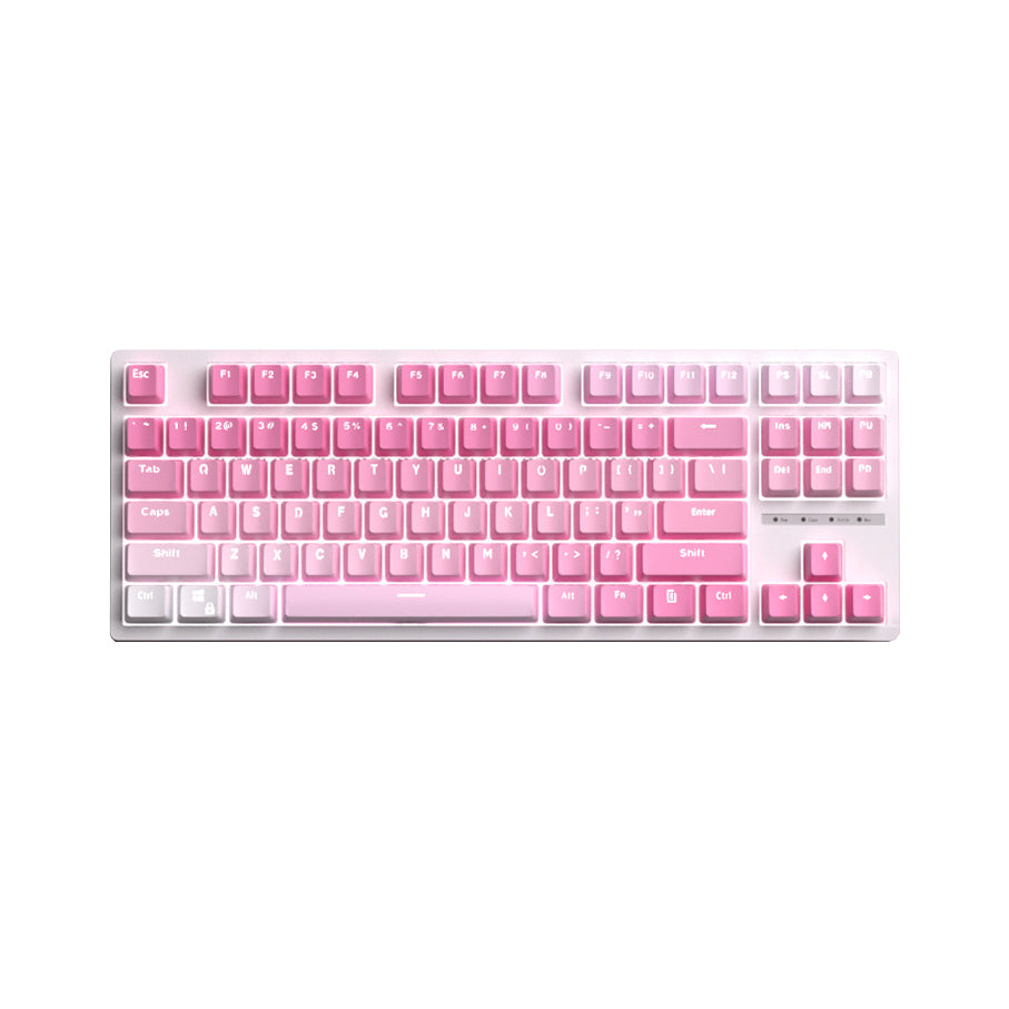 Valentine Double-Shot PBT Gradient Shine-Through Keycap Set