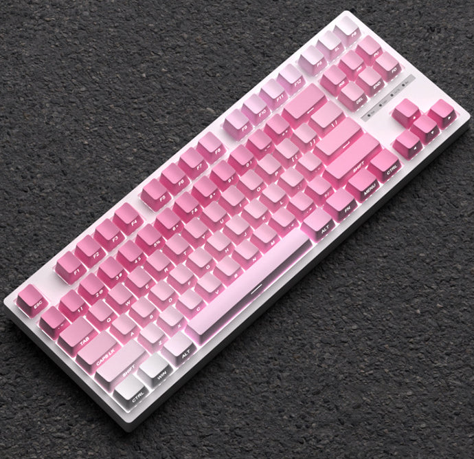 Secret Fragrance Double-Shot PBT Gradient Shine-Through Keycap Set