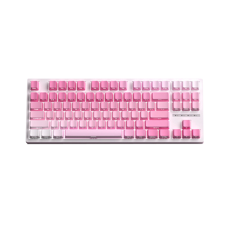 Valentine Double-Shot PBT Gradient Shine-Through Keycap Set