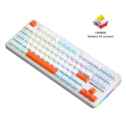 Aula F87 メカニカルキーボード 80% TKL ワイヤレス RGB