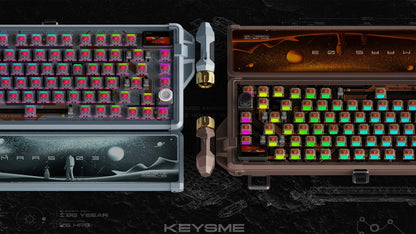 Keysme Mars 03 Wireless Mechanical Keyboard Aluminum Alloy