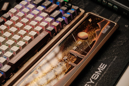 KeysMe Alloy Quicksand Wrist Rest