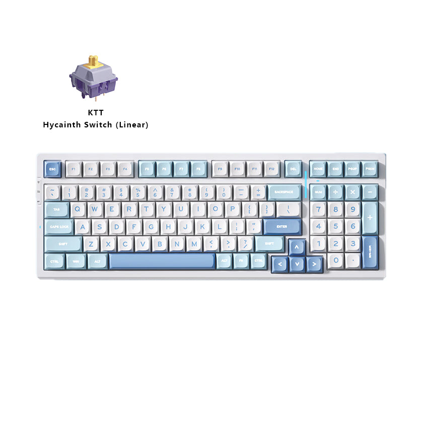 MCHOSE G98 Starry Sea Blue Mechanical Keyboard Wireless RGB