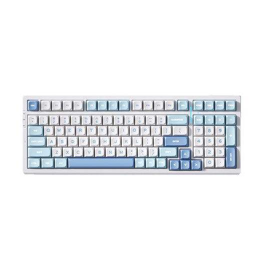 MCHOSE G98 clavier mécanique bleu mer étoilé sans fil RVB